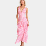 Isa | Elegant Floral Maxi Dress