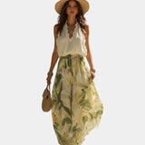 Annette | Elegant Fluid Set with Floral Print