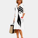 Eliane | Elegant Midi Dress