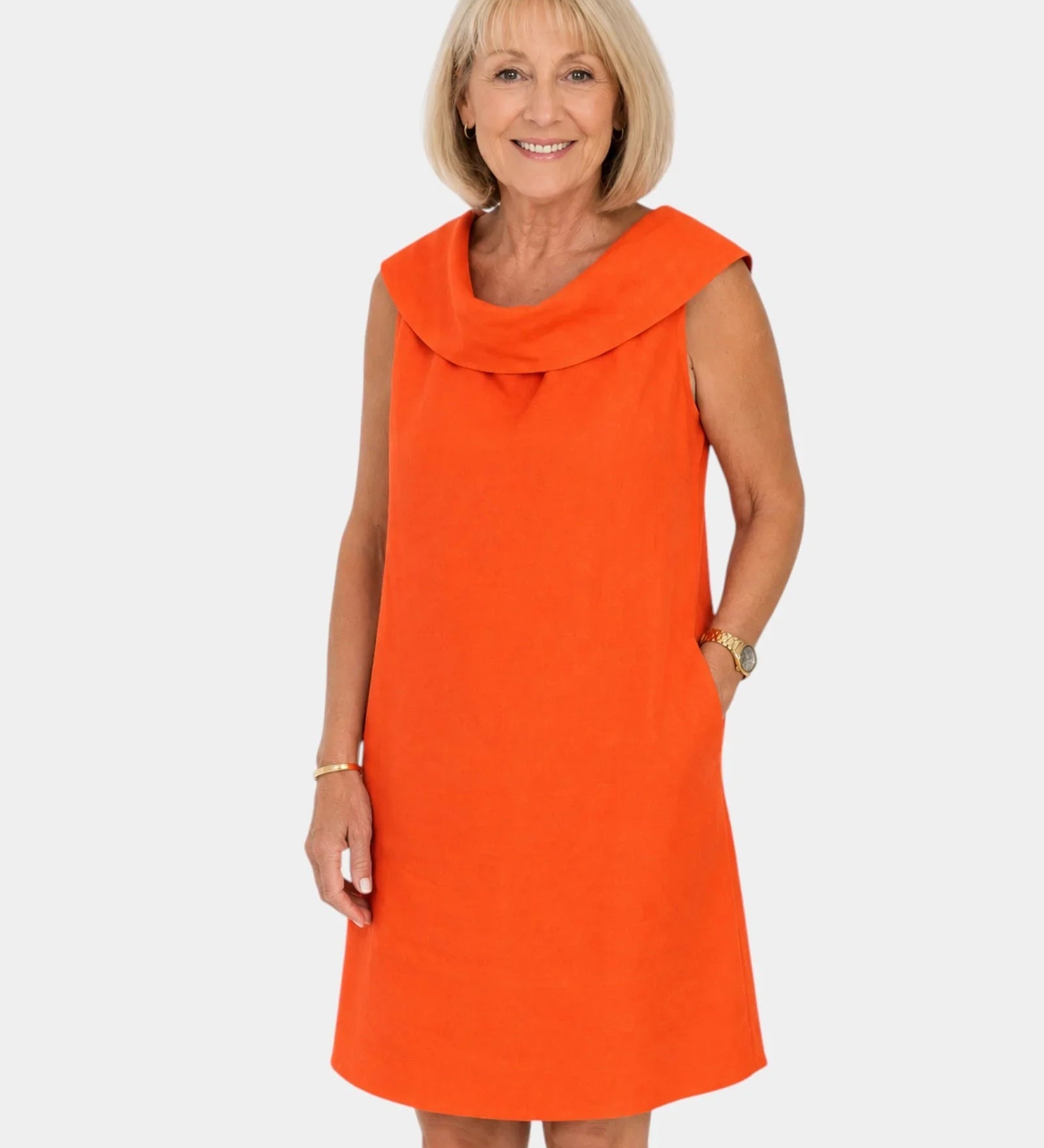 Hildegarde | Elegant Sleeveless Dress