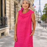 Hildegarde | Elegant Sleeveless Dress