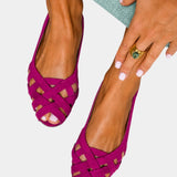 Fadwa | Woven Flat Sandals