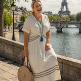 Mylia | Crossed Midi Dress
