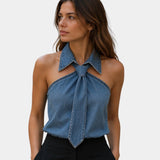 Aglaé | Elegant Sleeveless Blouse