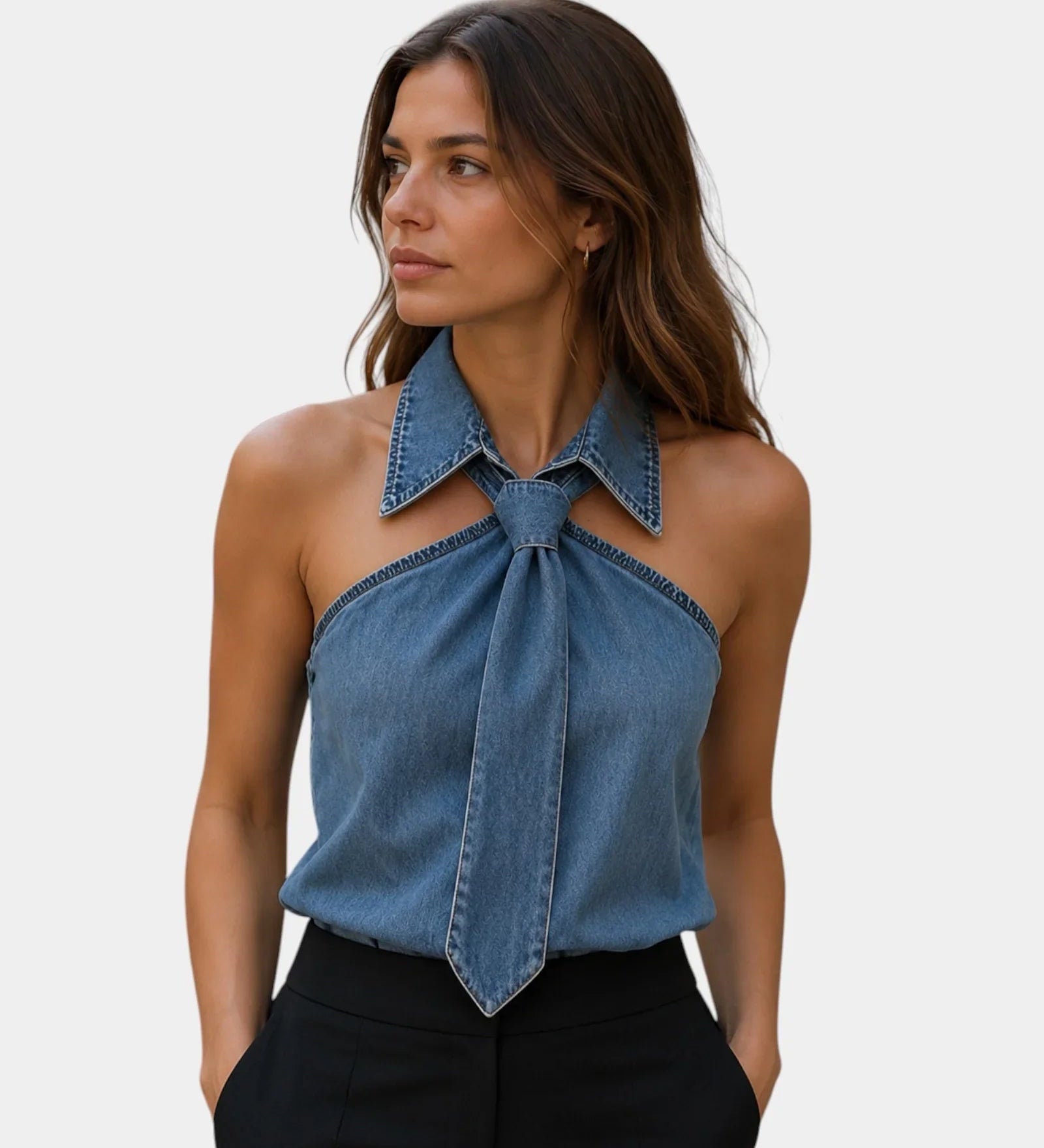 Aglaé | Elegant Sleeveless Blouse