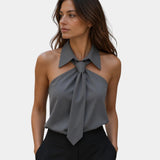 Aglaé | Elegant Sleeveless Blouse