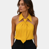 Aglaé | Elegant Sleeveless Blouse