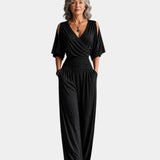 Reine | Elegant Off-Shoulder Jumpsuit