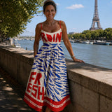Abélia | Midi Dress with Pattern