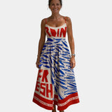 Abélia | Midi Dress with Pattern