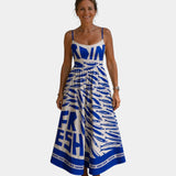 Achillea | Midi Dress with Print