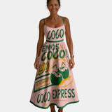 Ada | Midi Dress with Pattern