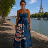 Adda | Midi Dress with Pattern