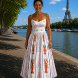 Anthelme | Midi Dress with Pattern