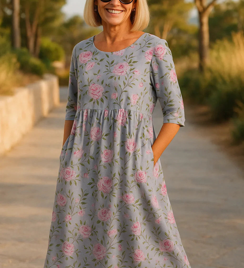 Lily | Midi Dress - Effortless Comfort
