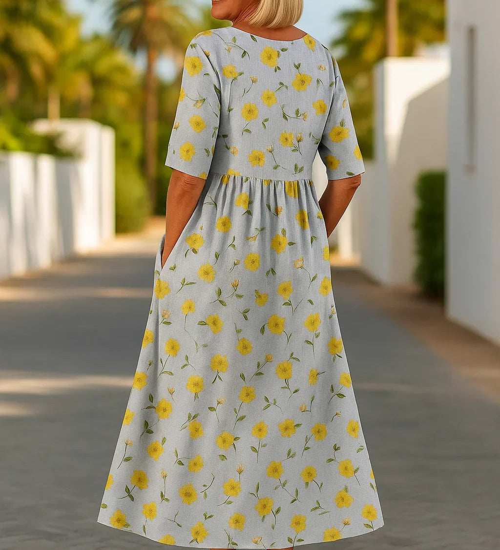 Lily | Midi Dress - Effortless Comfort