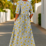 Lily | Midi Dress - Effortless Comfort
