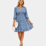 Adraste | Elegant Floral Dress