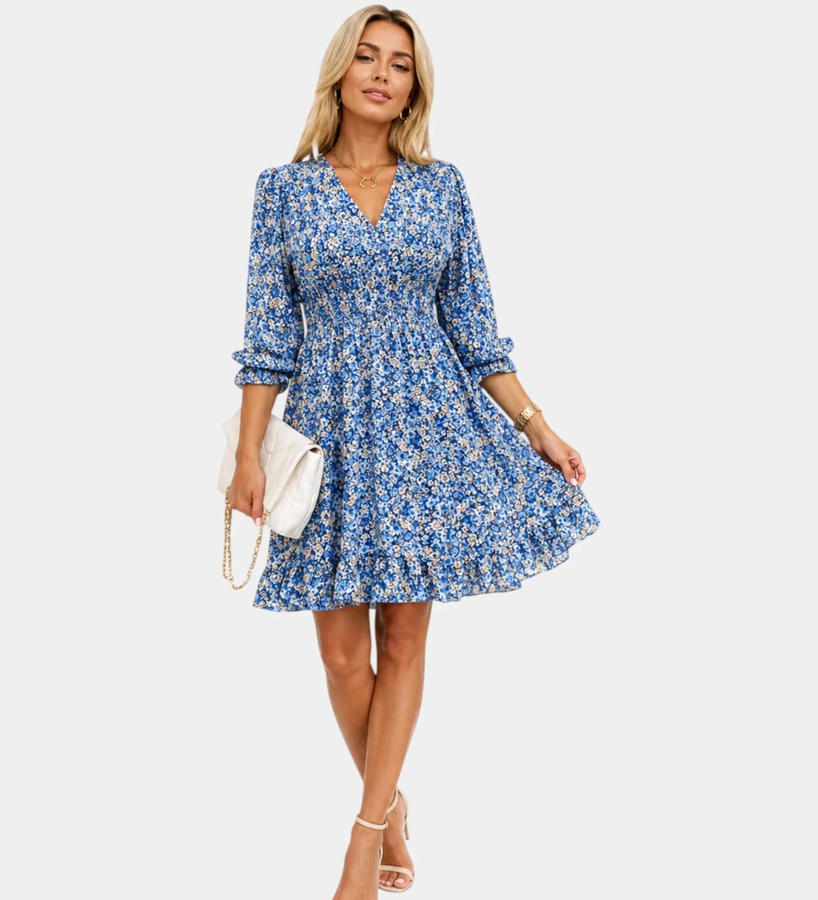 Adraste | Elegant Floral Dress