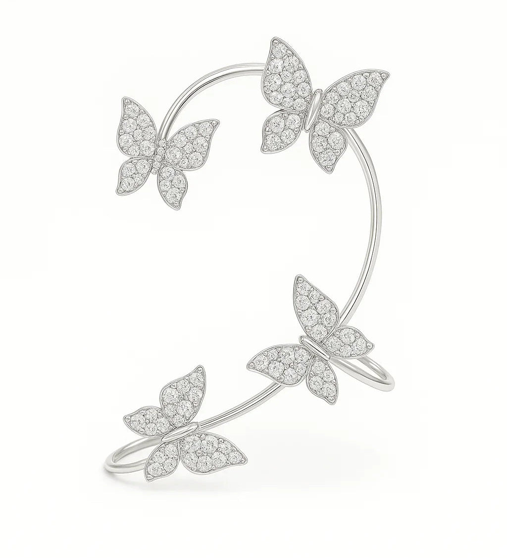 Geneviève | Butterfly Ear Cuff