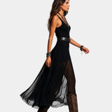 Talia | Blouse set with pants and skirt