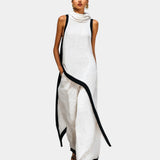 Nicaise | Elegant pants and blouse set