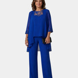 Adalie | Matching Pants, Blouse, and Coat Set
