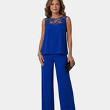 Adalie | Matching Pants, Blouse, and Coat Set