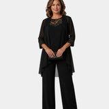 Adalie | Matching Pants, Blouse, and Coat Set