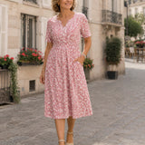 Iséa | Floral Midi Dress