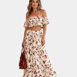 Jélia | Set consisting of a top and a long skirt