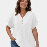 Alwena | V-Neck Blouse
