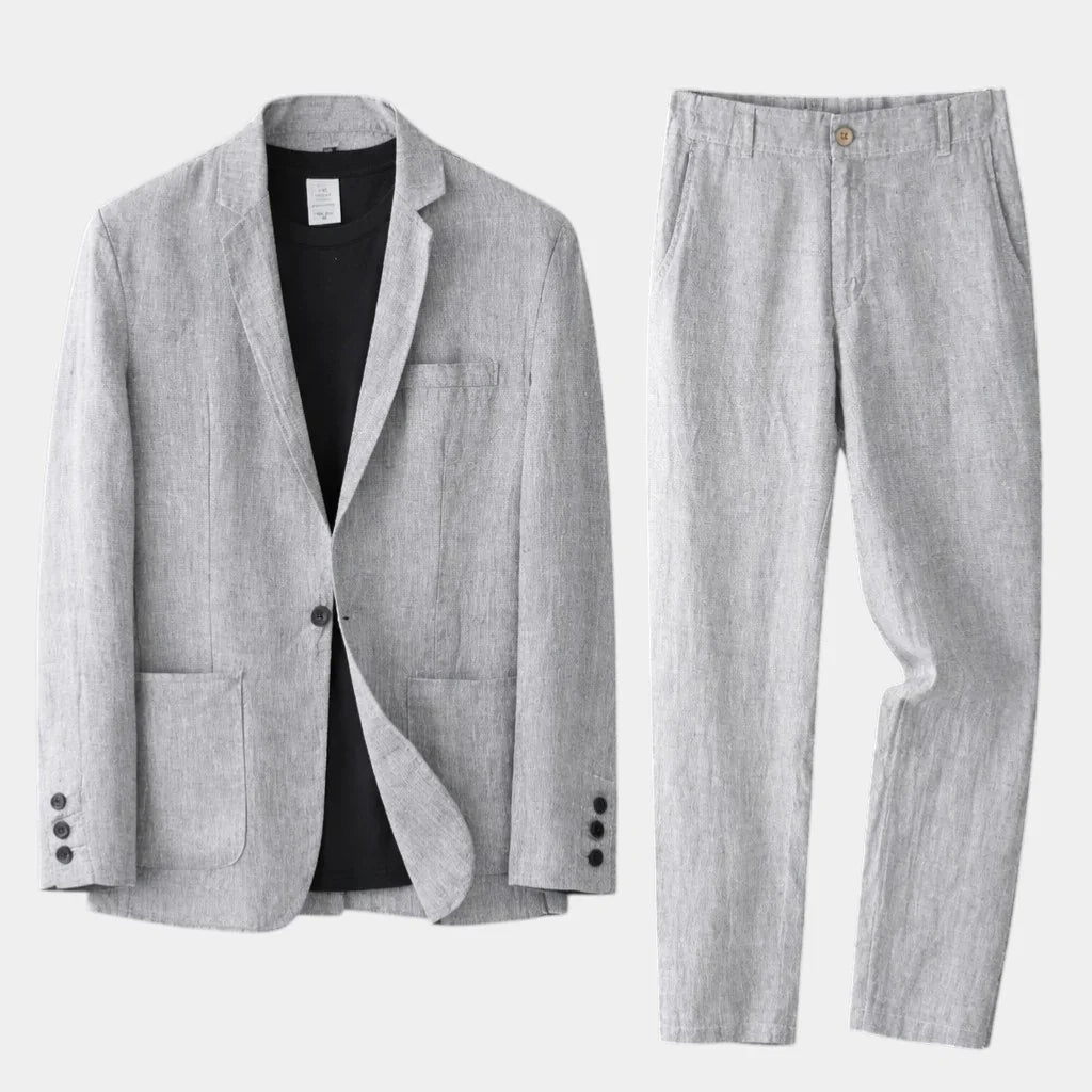 Lucas | Classic Cut Linen Suit