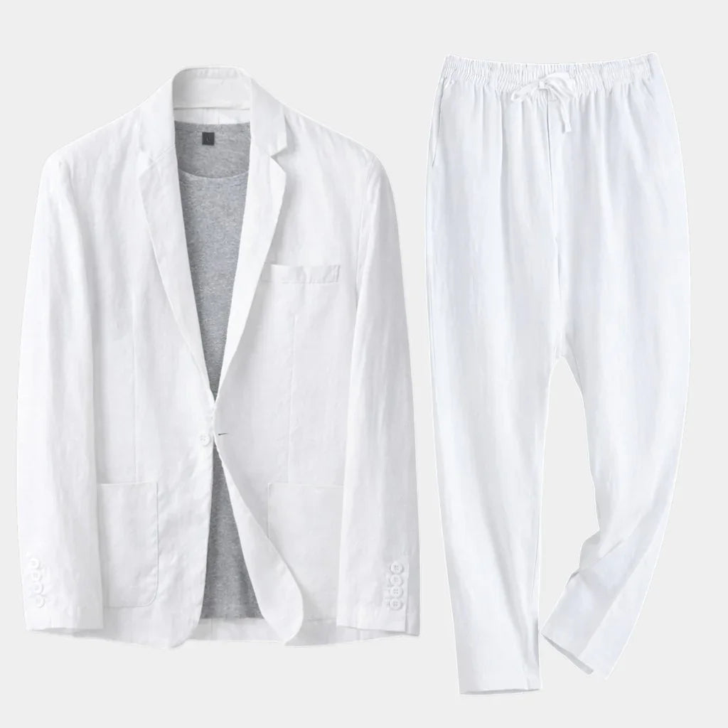 Lucas | Classic Cut Linen Suit