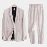 Lucas | Classic Cut Linen Suit