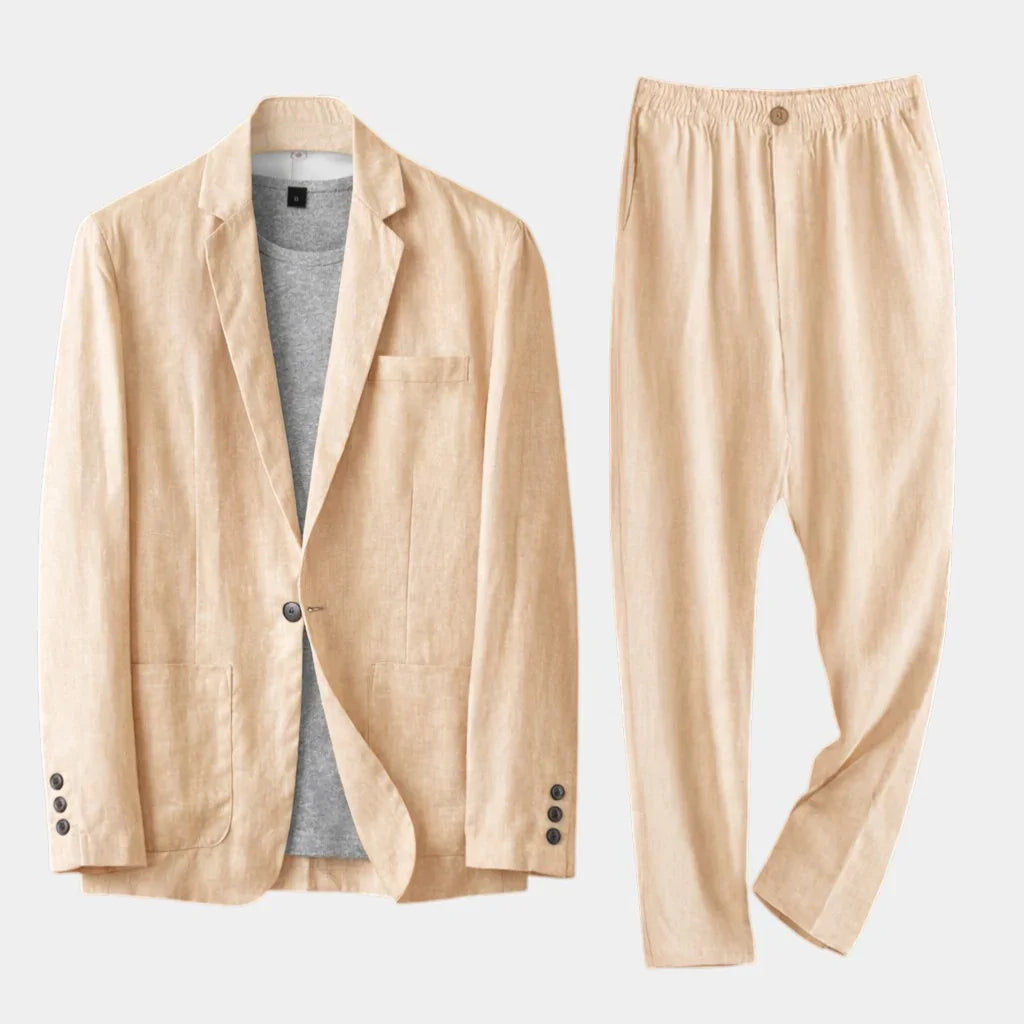 Lucas | Classic Cut Linen Suit