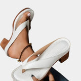 Aliénor | Comfortable Sandals with Thick Heel
