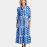 Yamina | Midi Dress with Sleeves