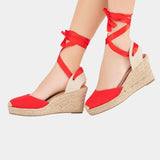 Denise | High Heeled Espadrilles