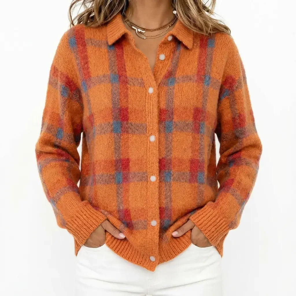 Camille | Comfortable Wool Cardigan