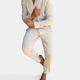 Marcel | Linen Effect Pants and Shirt Set