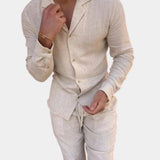 Marcel | Linen Effect Pants and Shirt Set