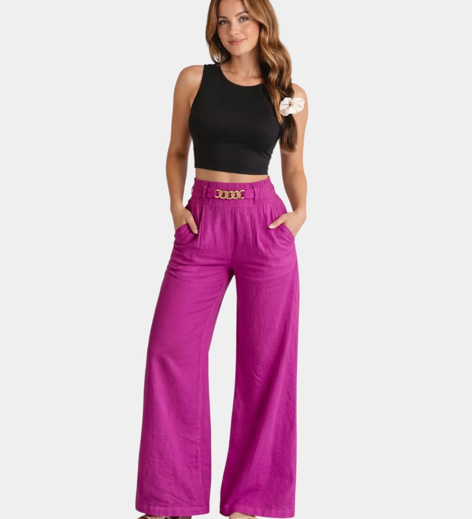 Audrey | Elegant Wide-Leg Pants