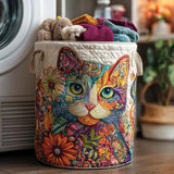 Happy Meow Laundry Basket