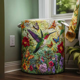 Hummingbird Bliss Laundry Basket
