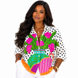 Donna™ | Blooming Vase Blouse