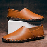 Monaco | Elegant Leather Espadrilles