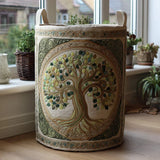 Mystic Tree Laundry Basket