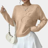 Alma | Knitted Floral Sweater