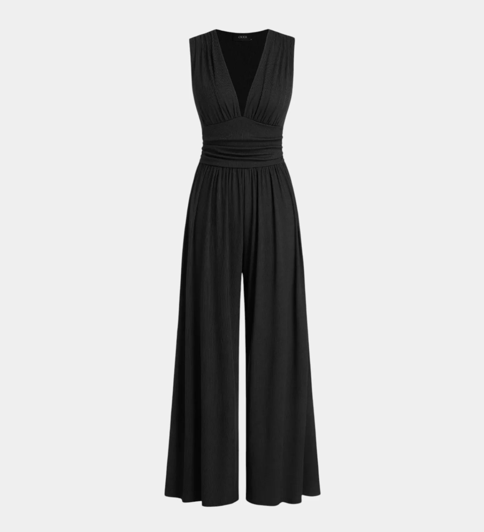 Sultana | Chic sleeveless jumpsuit with wide legs